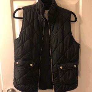 Black Puffer Vest